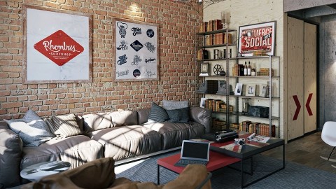 Interior Design – How To Design A Bright & Edgy Loft